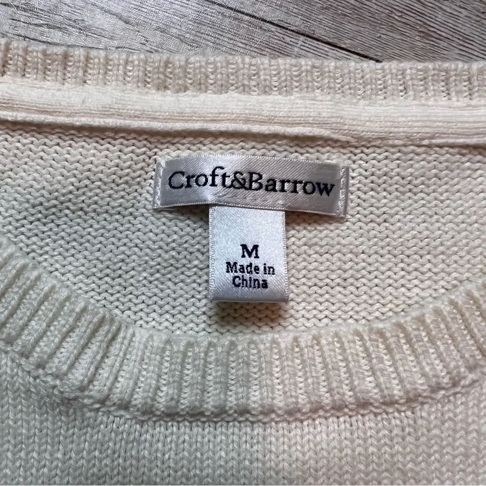 💙Croft & Barrow snowflake sweater - Picture 5 of 6
